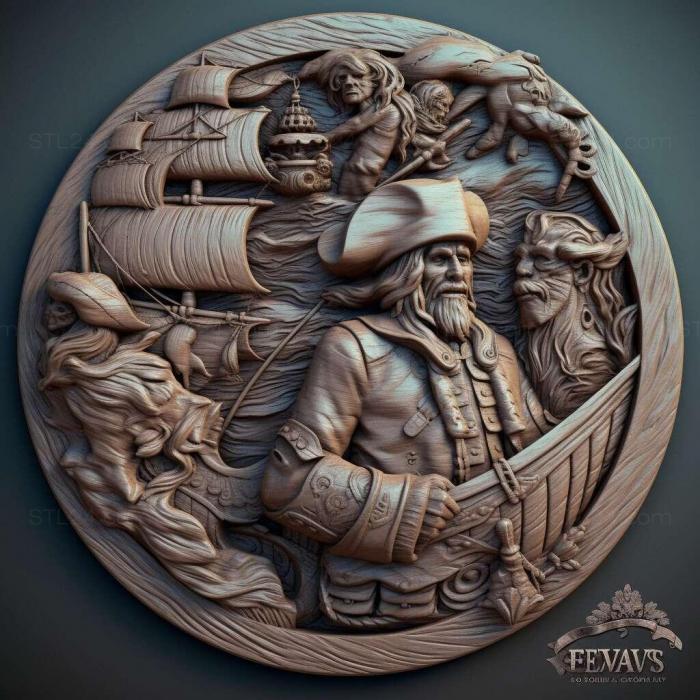 Games (Sea of Thieves 3, GAMES_13811) 3D models for cnc